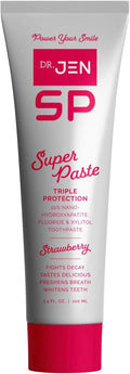 Dr. Jen Super Paste Toothpaste with Fluoride +10% Nano-Hydroxyapatite