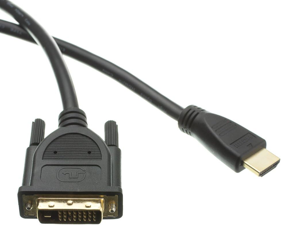 HDMI to DVI Cable 50 Foot for High-Quality Video Transfer
