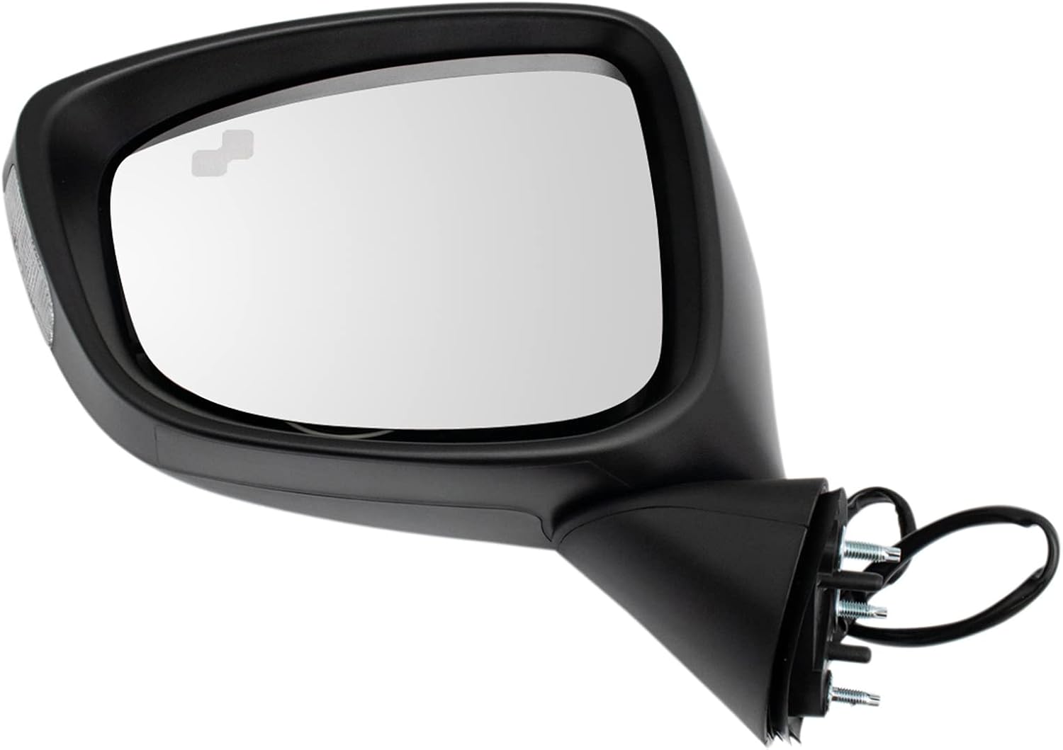 TRQ Driver Side Power Heated Mirror with Blind Spot Indicator