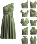 One Size Convertible Wrap Midi Dress - 72 Styles Infinity