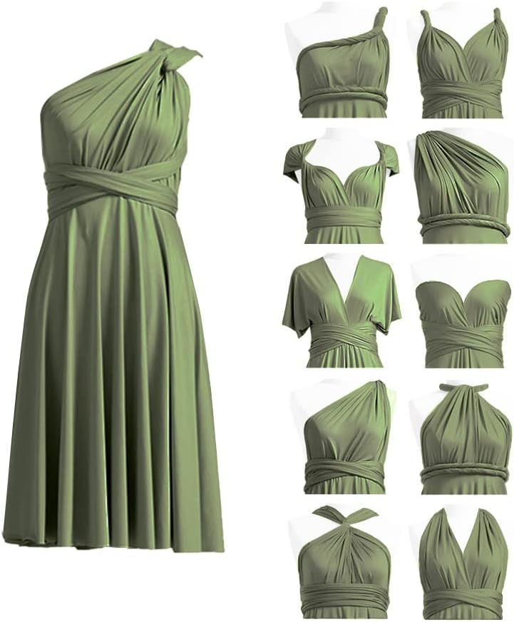 Short Infinity Bridesmaid Dresses for Every Occasion and Style