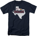 T Shirt for Men & Women - Collegiate Distressed State Shape