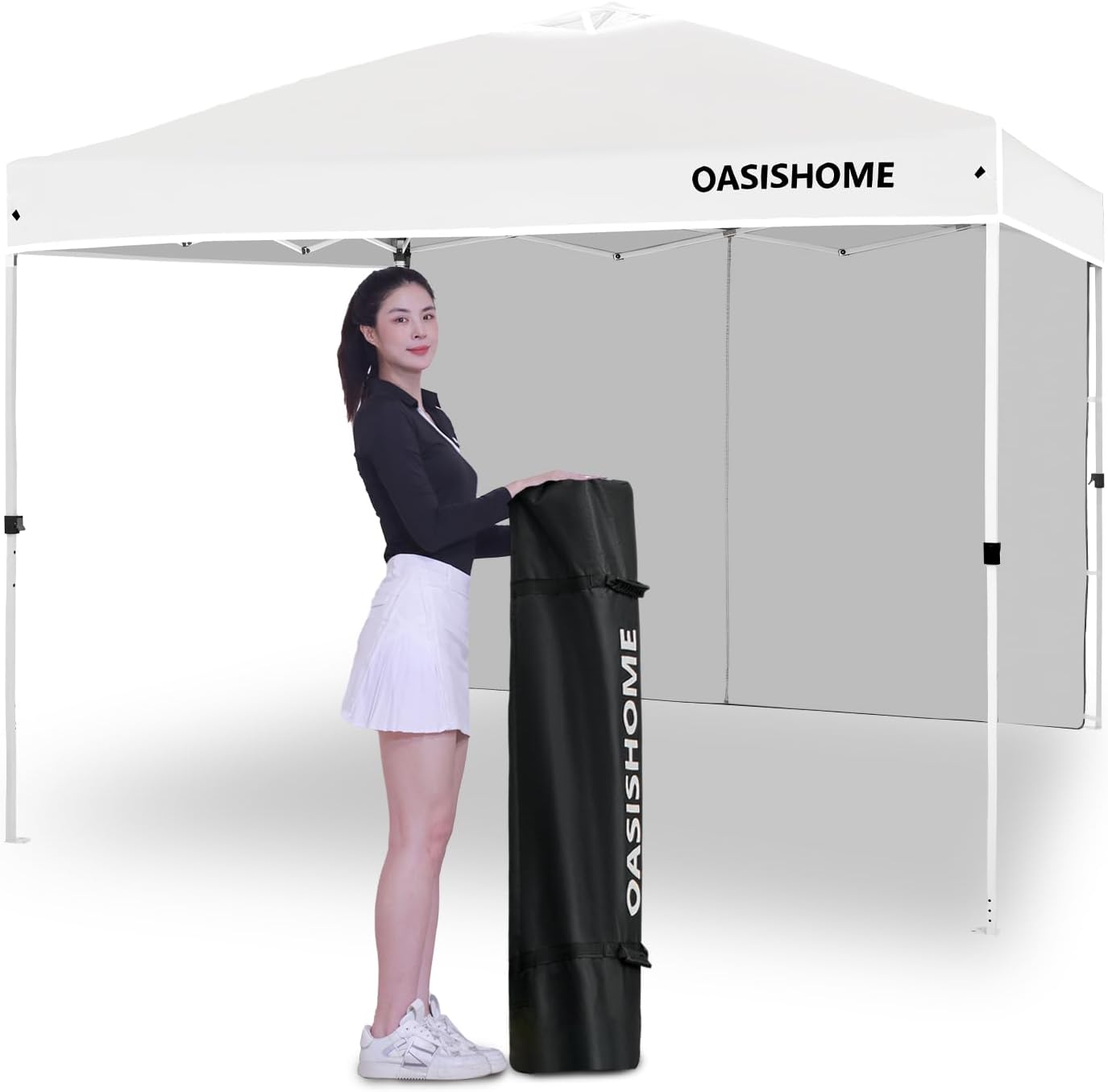 OASISHOME Pop-up Portable Outdoor Canopy Tent for Events