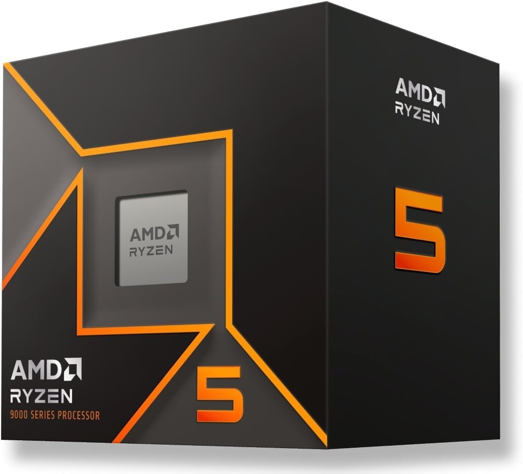 AMD Ryzen 5 9600 3.8/5.2GHz Processor for High Performance