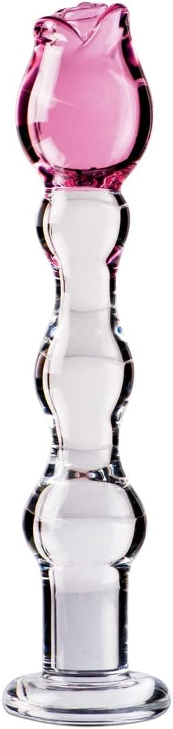Icicles No 12 Hand-Blown Glass Wand for Elegant Pleasure