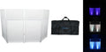 Rockbooth XL White 24x48in DJ Booth Facade - Extra-Large DJ Table