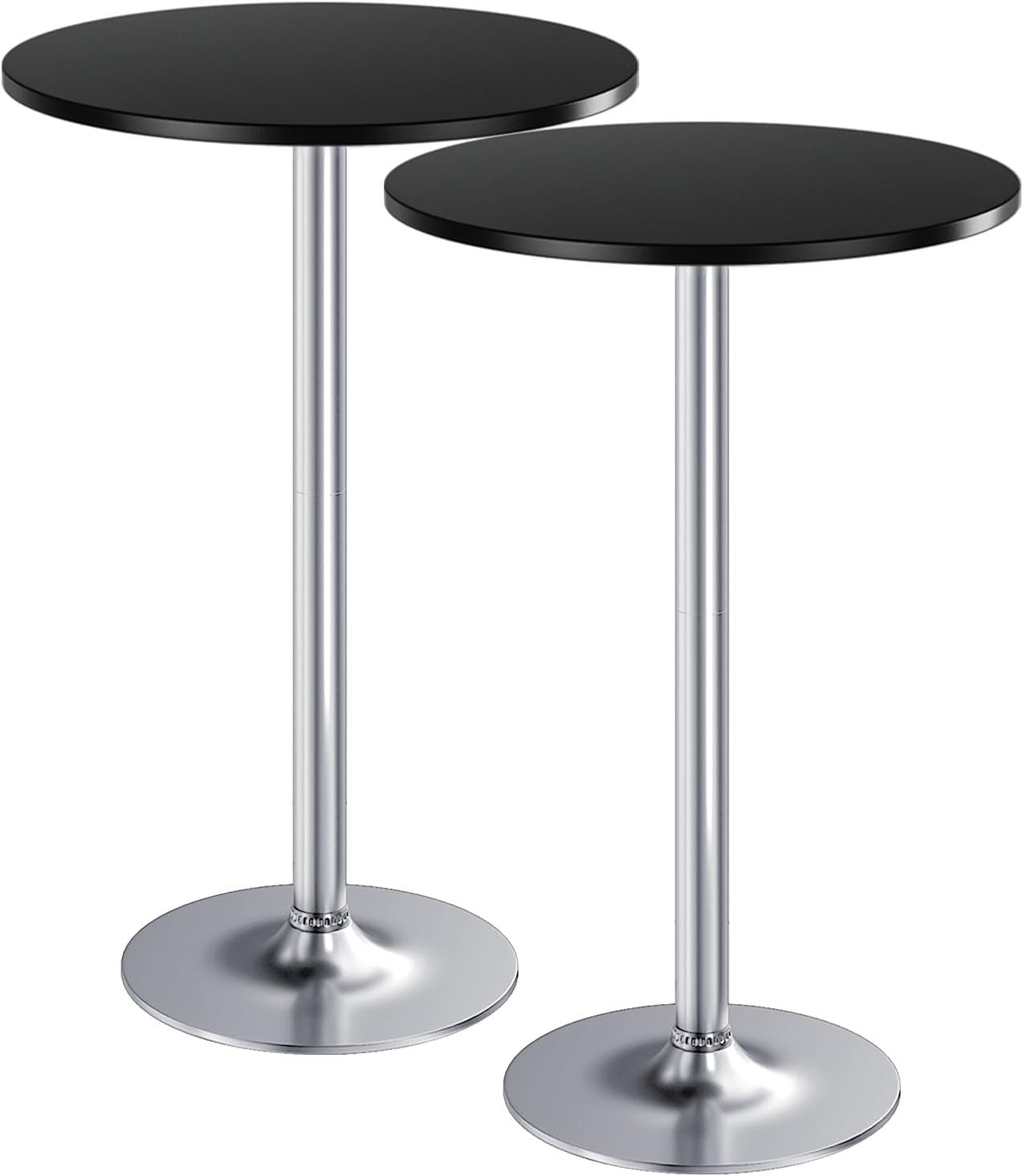 Furmax Bistro Pub Table Round Bar Height Cocktail Table Review