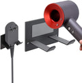 Self Adhesive Hair Dryer Holder Wall Mounted - Sleek Bathroom