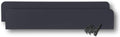 Eagle 1 Rain Gutter Valley Splash Guards - Classic Straight Dark