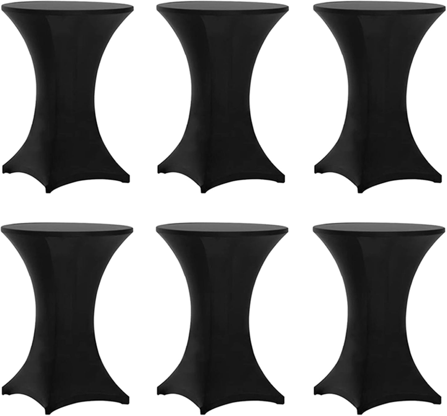 Highboy Spandex Cocktail Table Covers for 32in Round Tables