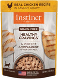 Instinct Healthy Cravings Grain Free Chicken Wet Cat Food Topper