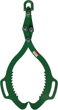 Log Lifting Tongs 28in Serrated Swivel Claw Hook - Heavy Duty
