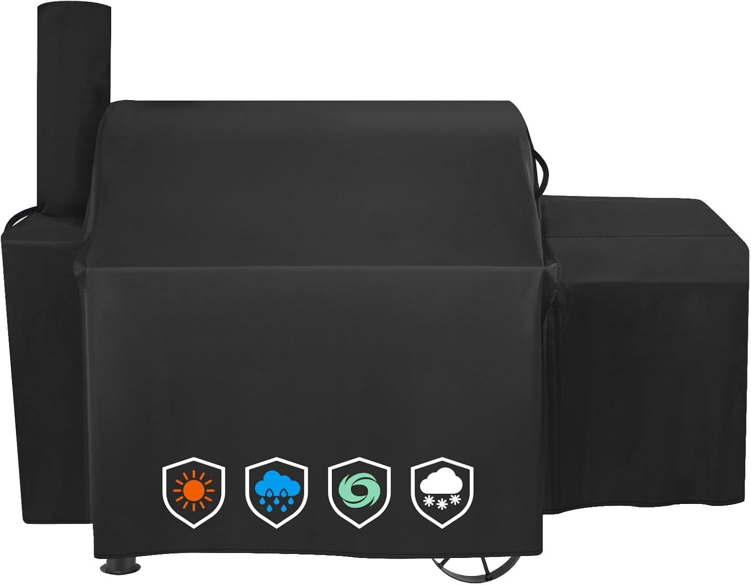 Heavy-Duty Grill Cover for Char-Griller Grand Champ Smoker