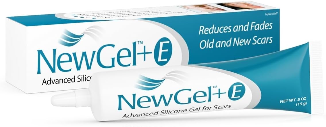 Advanced High-Potency Silicone Scar Gel with Vitamin E for Scars