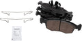 TRQ Front Brake Pads Ceramic for 2013-2019 Fiat 500 Vehicles