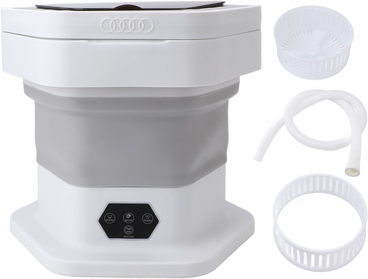 Compact Foldable Mini Washer for Travel - Zunate
