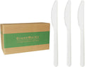 GreenWorks 1000 Compostable CPLA Knives 7in - Commercially Compostable
