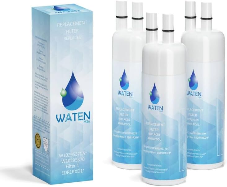 Water Filter Replacement for Whirlpool Models - 3PACK Efficiency