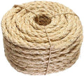Sisal Rope 3/8 in x 100 ft (10-Pack) - Natural, Weather-Resistant