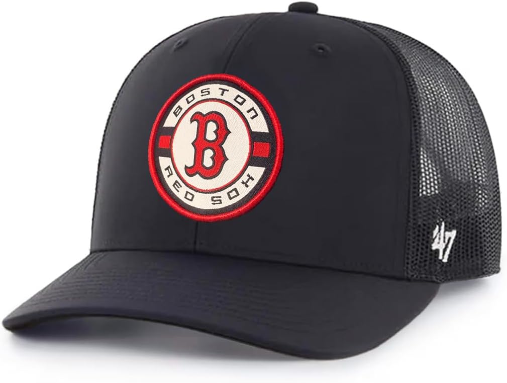47 Brand MLB Unisex Baseball Team Color Logo Trucker Hat