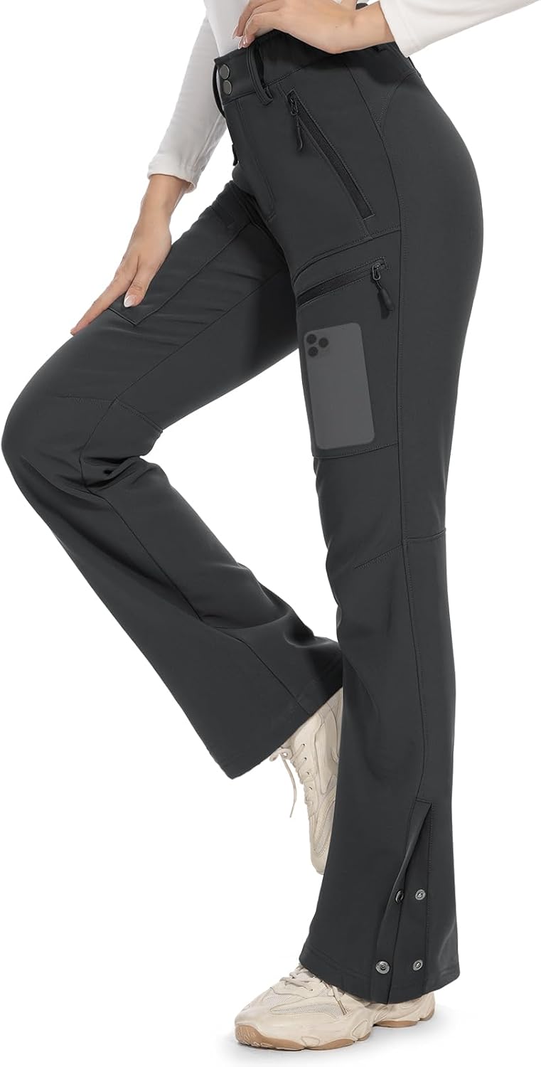 Moosehill Women's Snow Ski Pants Waterproof Thermal Insulated