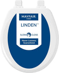 Mayfair Linden Slow Close Toilet Seat for Round Toilets