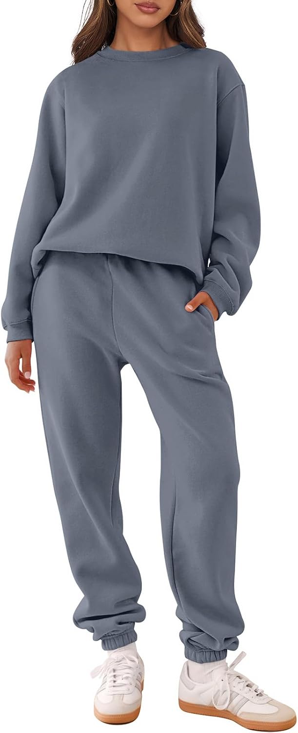 Stylish ANRABESS Women's Two Piece Lounge Set for Fall 2025