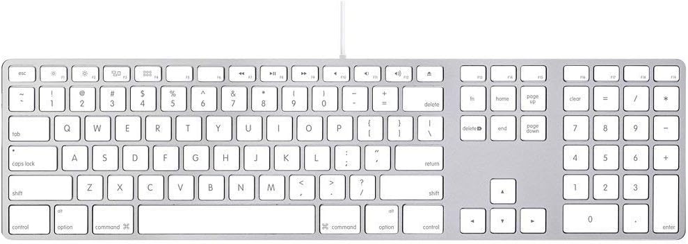 Apple Wired Keyboard | Mac OS X Compatible (Renewed)
