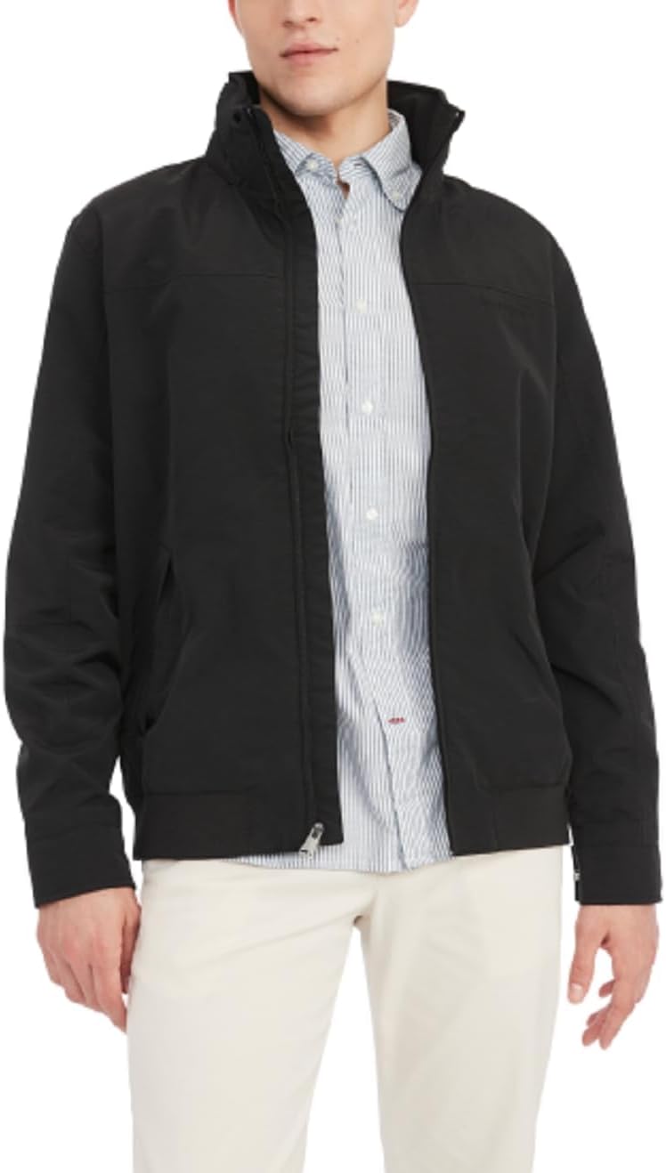 Tommy Hilfiger Men's Seated Fit Regatta Jacket for All Weather