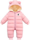 Cute Baby Boys Snowsuit for Newborns and Toddlers - Warm & Cozy