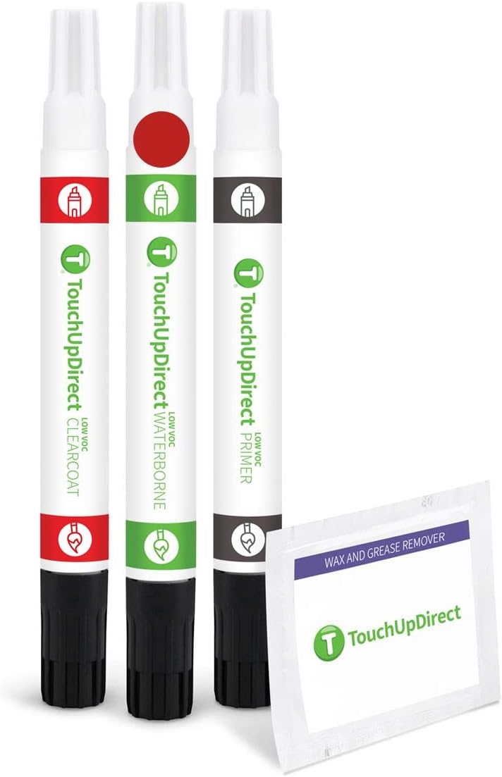 TouchUpDirect Radiant Red Touch Up Paint Combo for Toyota