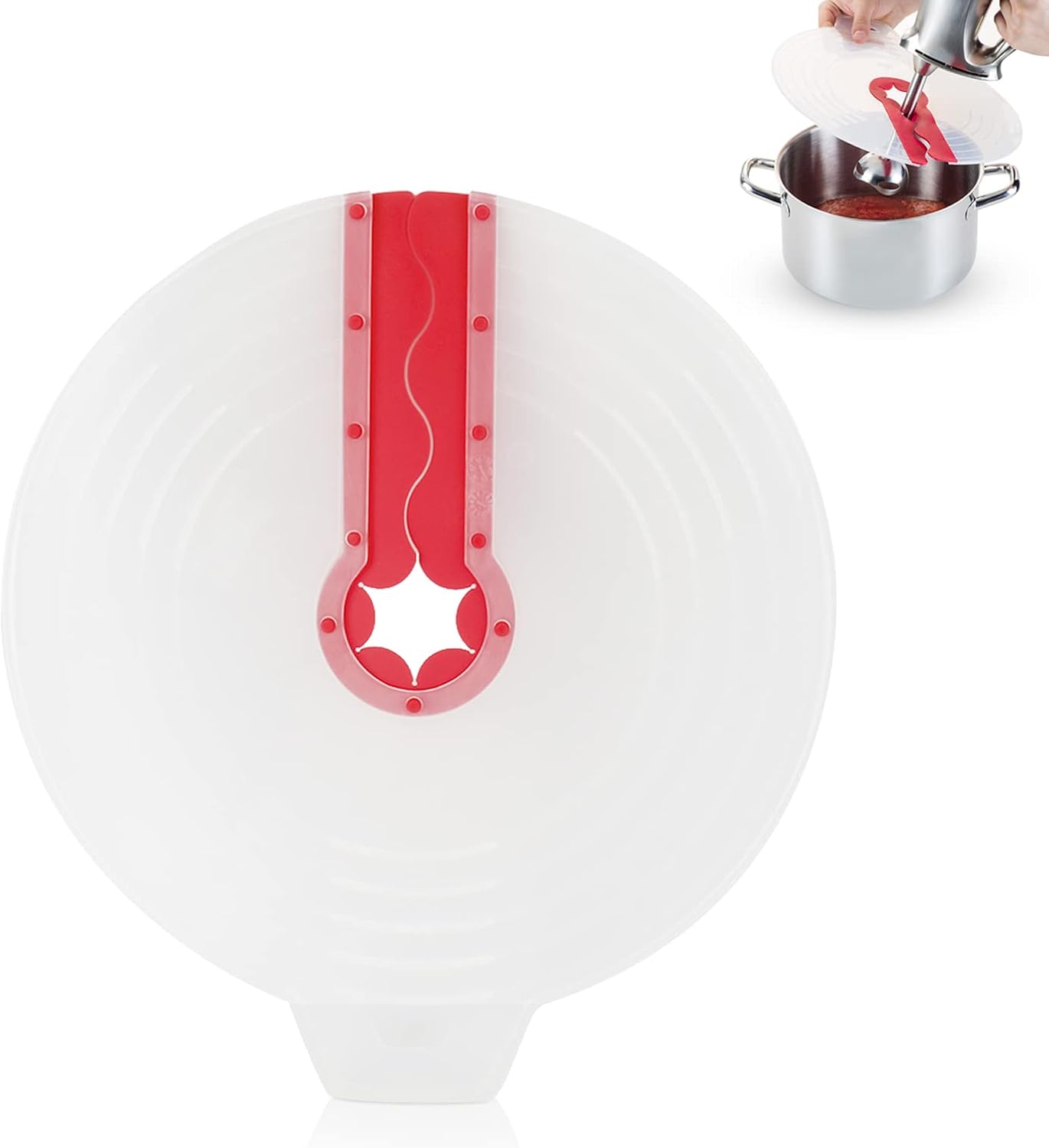 Anti-Splash Hand Mixer Guard for Mess-Free Mixing