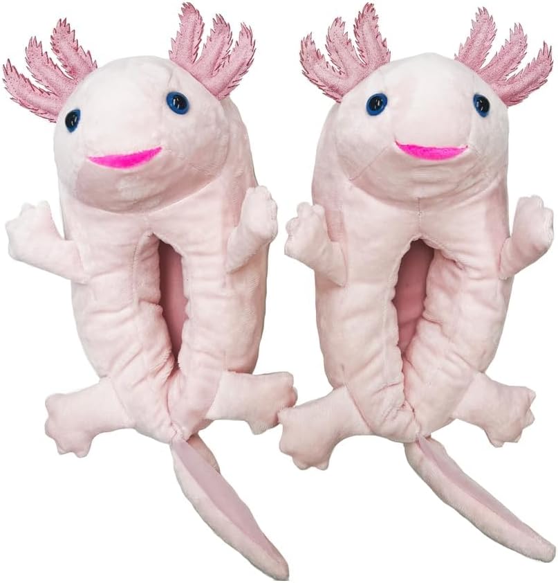 Kids Funny Soft Fuzzy Animal Slippers for Cozy Comfort