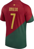 Ronaldo #7 Portugal Home Soccer Jersey 2022/23 - Match Ready Fit