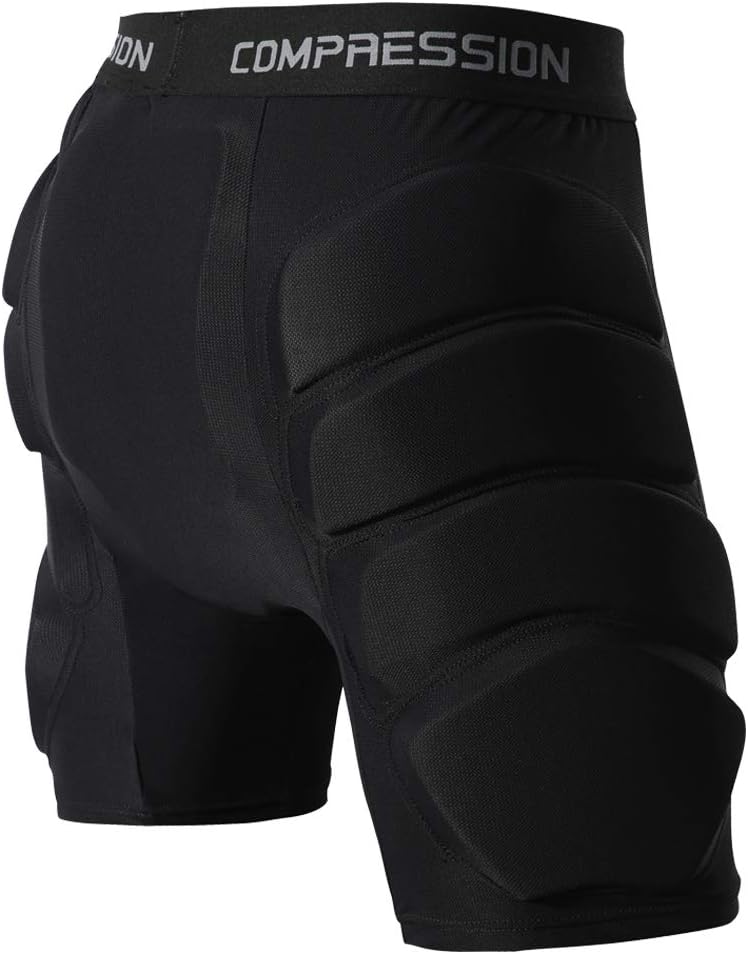 SHINESTONE Padded Shorts w/ Detachable Pants for Ultimate Protection