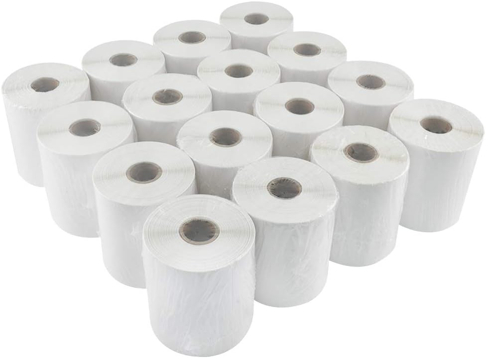 L LIKED 16 Rolls 4in x 6in Direct Blank Thermal Shipping Labels