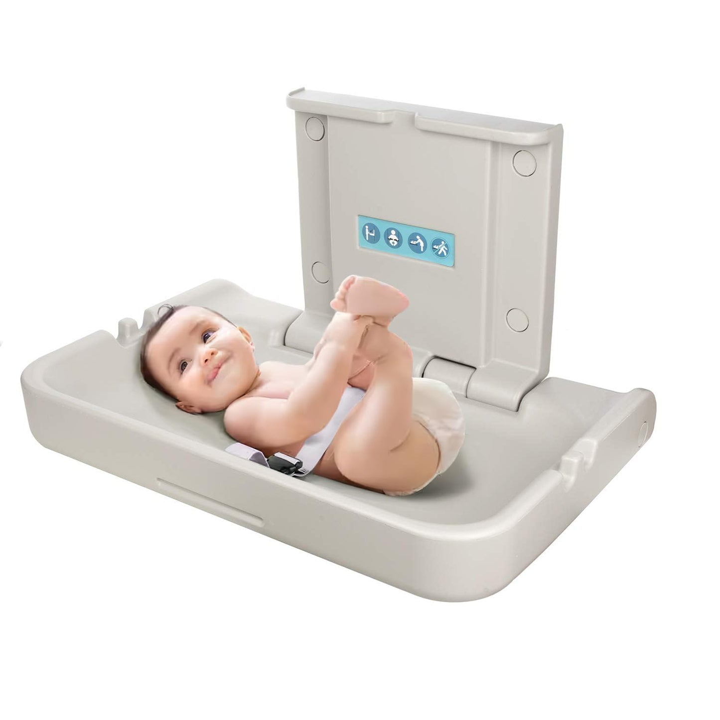 Fold Down Baby Changing Station for Safe and Convenient Use