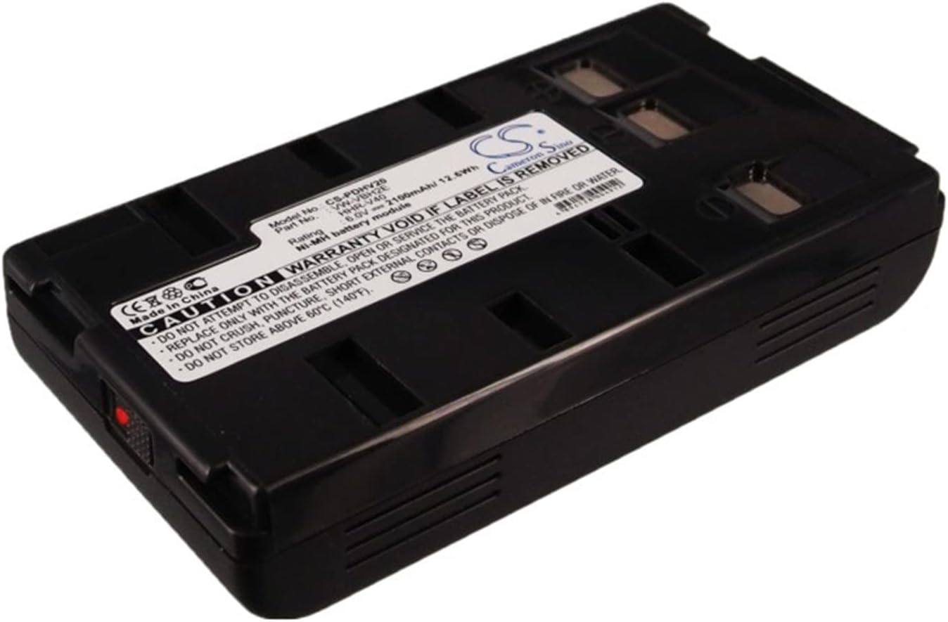 2100mAh Battery for JVC GR-SXM740U and Other Models
