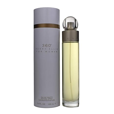 Perry Ellis 360 Eau De Toilette Spray for Women - 3.4 Fl Oz