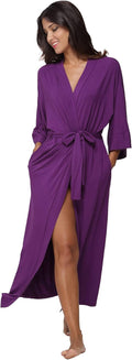 Women's Soft Robes Full Length Kimono Robe - Plus Size Comfort Jewelry