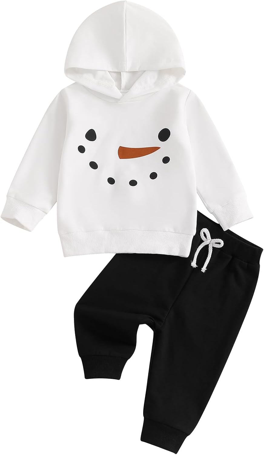 Snowman Hoodie Xmas Set by Muasaaluxi