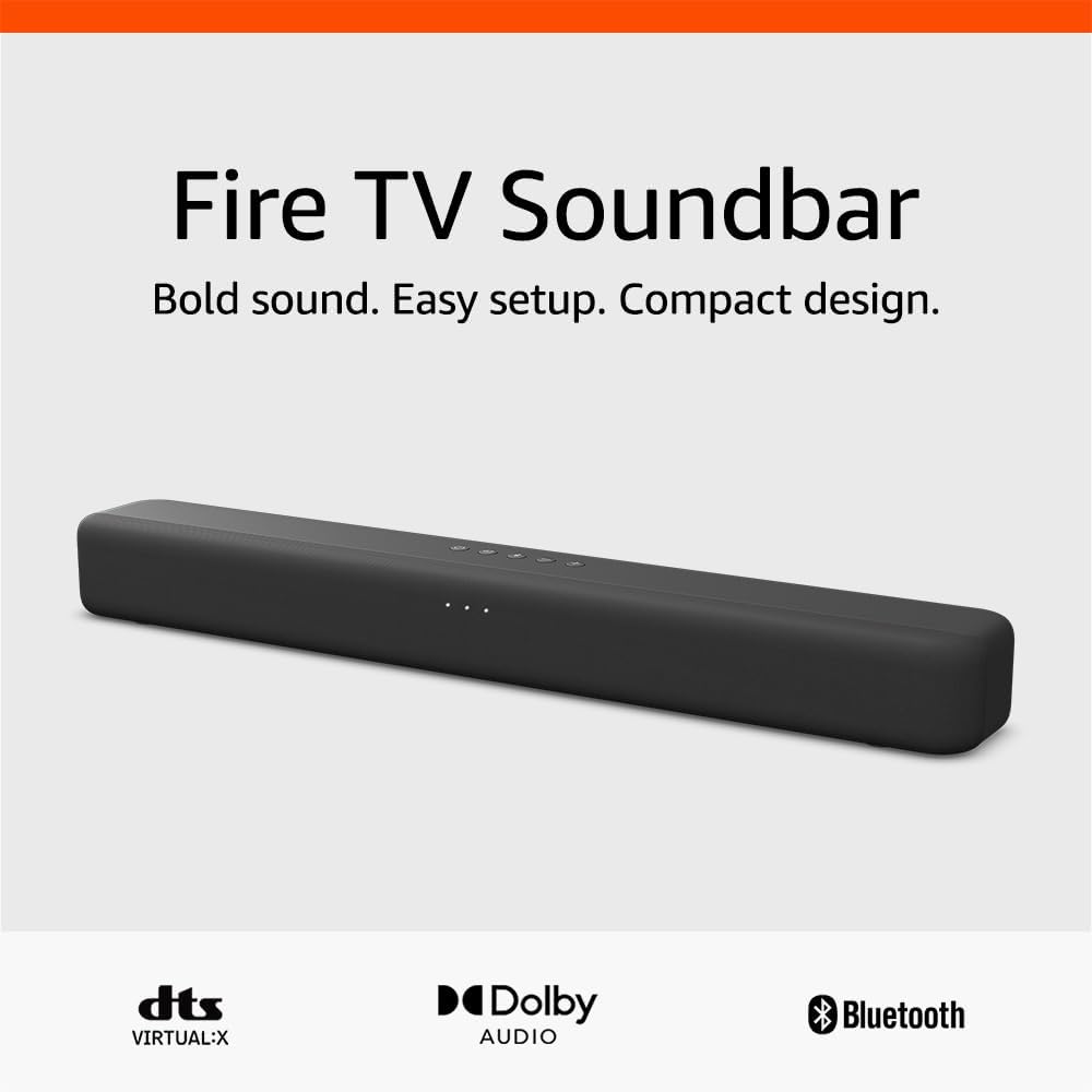Immerse in Powerful Sound with  Fire TV Soundbar