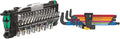 Wera Tool Kit 39 Pieces and 9-Piece L-Key Set - Compact, Color-Coded