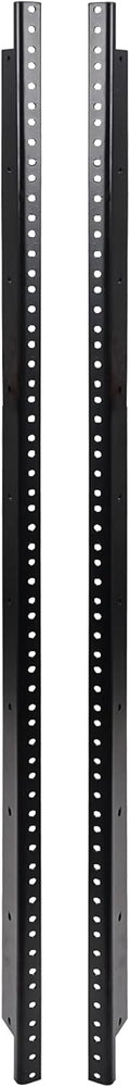 Sound Town 20U Steel Rack Rails for Studio and Live Racks