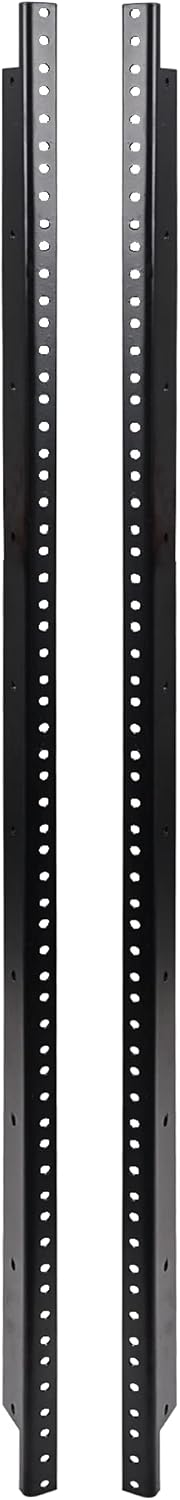 Sound Town 20U Steel Rack Rails for Studio and Live Racks