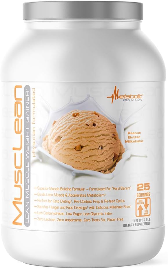 MuscLean High Protein Meal Replacement for Keto Dieters