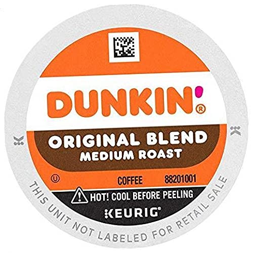 Dunkin' Original Blend Medium Roast Coffee K-Cup Pods 44 Count