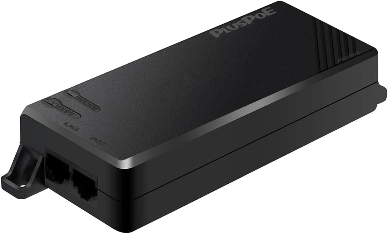 90W Ultra Gigabit PoE++ Injector for High Power Devices