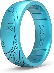 Disney Princess and Villains Silicone Ring - Comfortable Fit 6.6mm