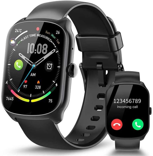 Smart Watch for Men Women with 1.95ft' HD Curved Screen